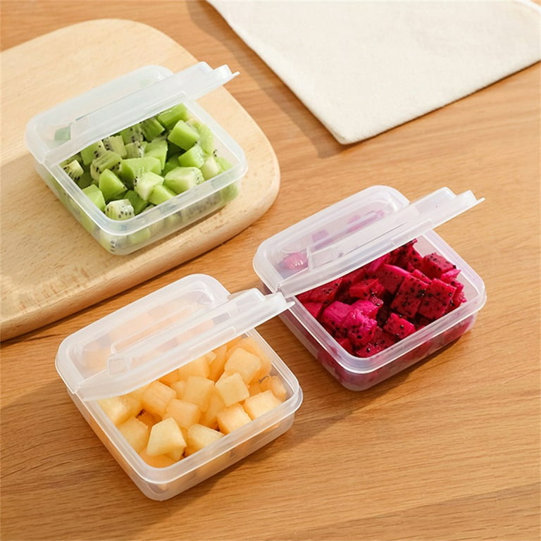 2pcs Airtight Storage Containers With Lids, Leak Proof Snap Lock