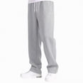 thumbnail image 2 of UAYOTSE Boy's Baggy Sweatpants Straight Leg Open Bottom Casual Pants Elastic Waist Athletic Joggers Sweat Pants With Pockets,Sizes 11-12 Years, 2 of 5