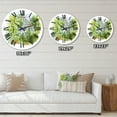 thumbnail image 4 of Designart 'White House In The Woods' Traditional Wall Clock, 4 of 5