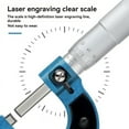 thumbnail image 5 of 0.01mm 0-25mm Outside Micrometers Measuring Gauging Tool Scale Mechanical Caliper G12130, 5 of 6