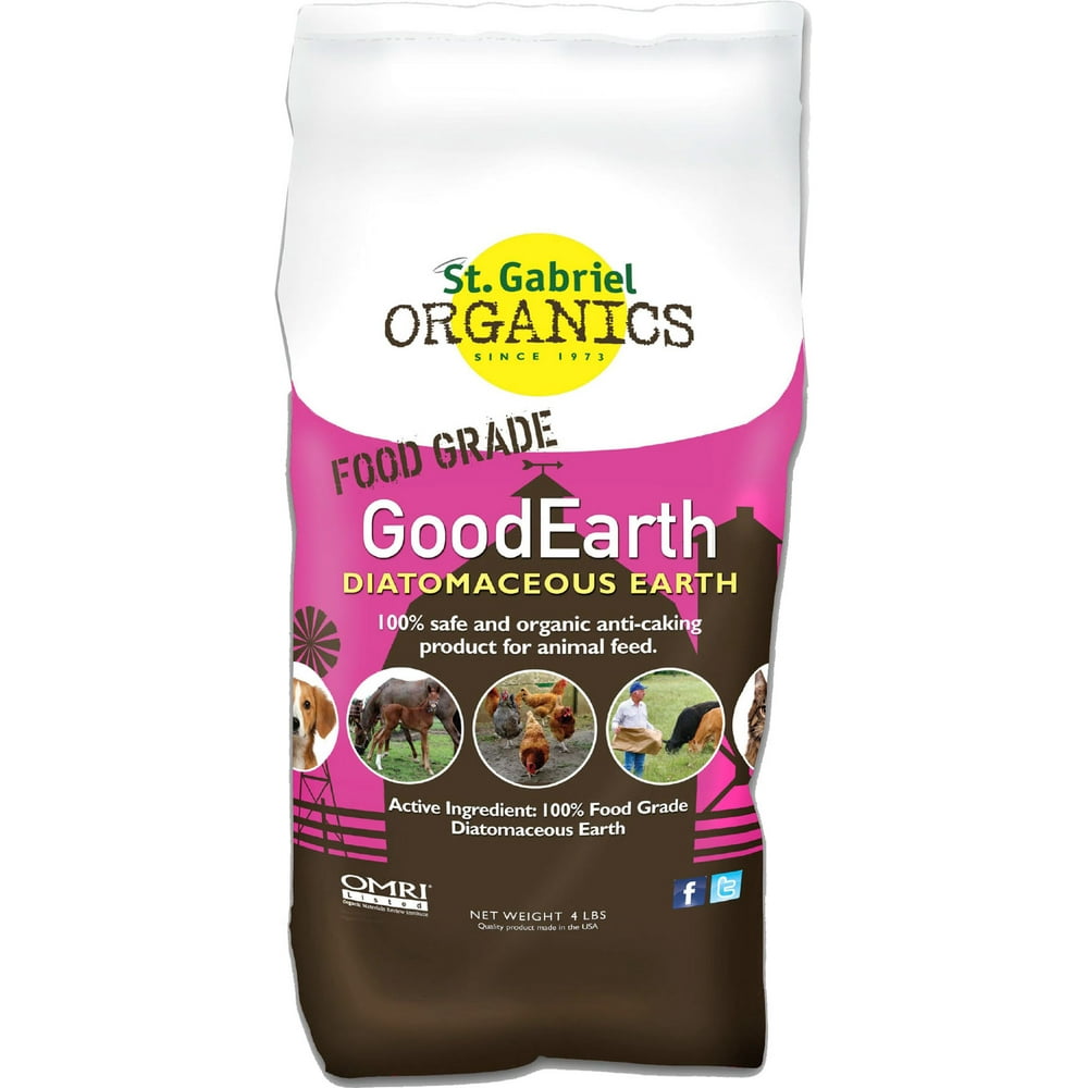 Good Earth Food Grade Diatomaceous Earth 4Lb