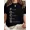 7197051-Black, variant on Women's Motivational FOCUS Graphic T-Shirt Follow One Course Until Successful Inspirational Black Short Sleeve Crew Neck Tee