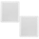 thumbnail image 1 of 2PCS Homemade Weaving Material Board Acrylic DIY Accessories for Home School Craft (20x15cm), 1 of 4