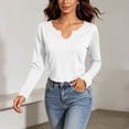 thumbnail image 6 of fatyb Women's Long Sleeve Tops Casual Crop Tee Shirts Activewear for Women Fashion Going out Clothes, 6 of 7