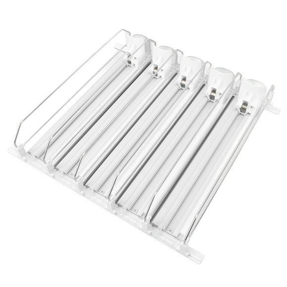 Drink Organizer for Fridge, Automatic Drink Propeller, Adjustable Dividers, Self Pushing Soda Can Dispenser, Drink Dispenser for Pop Can, Water Bottle