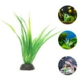 Gymnture aquarium plant 10Pcs Fish Tank Grass Decorative Plastic Plant
