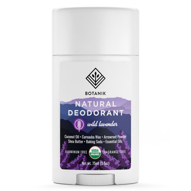 Download Botanik Natural Deodorant Organic Aluminum Free Wild Lavender 2 5 Oz Walmart Com Walmart Com PSD Mockup Templates
