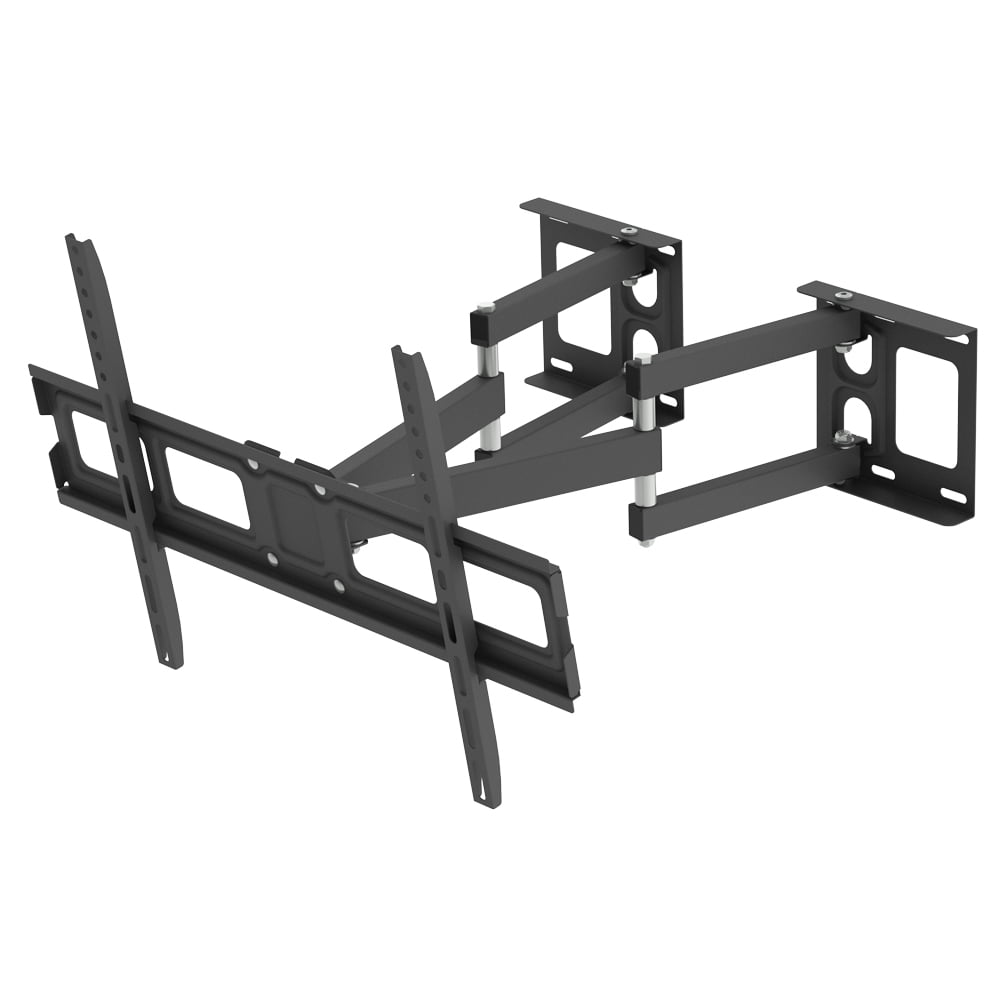 TV Mount Corner Wall Mount TV Bracket Full Motion with Wide Swing Arm for Corner/Flat