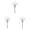 3pcs, variant on Christmas Tree Picks,11.8 Inch Artificial Clear Crystal Stem,Holy Berry Ornaments for Wreath, Xmas Tree Decor, Holiday Winter Home Wedding Decor, DIY Crafts