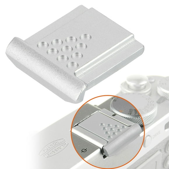 Hot Shoe Cover, Easy To Carry Hot Shoe Protector Space Aluminum Material 3 Colors Anti Dust Simple Design Light Weight For Camera
