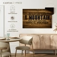 thumbnail image 4 of Elephant Stock Who Moves A Mountain Quote I Wall Art - Horizontal Canvas Wall Art - Living Room Wall Decor - Inspirational And Typography Canvas - Brown And Black Decor - 24" x 16", 4 of 4