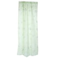 thumbnail image 2 of Elegantes cortinas de voile verde, 1 x 2 m, perfectas para la decoración de balcones, 2 of 8