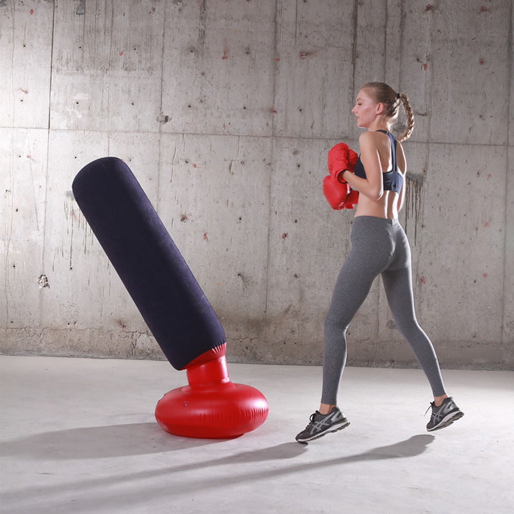 Masteelf Durable Blue PVC Workout Sandbags for Exercising Use Lightweight Fitness Training Sandbags 160cm