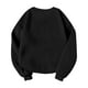 thumbnail image 4 of Sudadera de Halloween para mujer con estampado divertido de fantasmas Let's Get Sheet Faced Casual Jersey de manga larga, 4 of 4