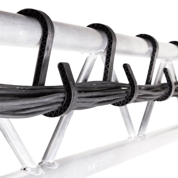 Cable Management S-Hook for Side Stage Truss Systems 2" 50mm Clip Hook Pack of 10