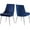 Navy / Gold, variant on Meridian Furniture Karina Green Velvet Dining Chair (Set of 2)