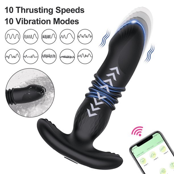 TLUDA Thrusting Men Prostate Massager, Vibrating Anal Vibrator Butt Plug with APP Remote for Women, Buttplug Anal Dildo Anal Toys - Walmart Business Supplies TLUDA Thrusting Men Prostate Massager, Vibrating Anal Vibrator Butt Plug with APP Remote for Women, Buttplug Anal Dildo Anal Toys - Walmart Business Supplies