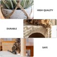 thumbnail image 2 of HLONK Cat Natural Sisal Rope for Scratching Post Tree Replacement Sisal Rope for Cats Kitten 5mm 25m, 2 of 6