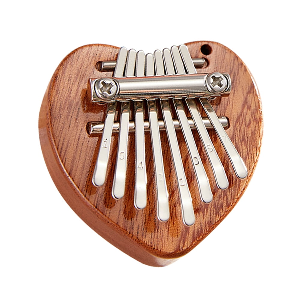 Morease 8 Key Mini Wooden Acrylic Thumb Piano Gift Keyboard Instrument