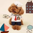 thumbnail image 5 of Trajes de disfraces con sombrero Disfraces de Halloween para perros y gatos para fiestas Eventos especiales de Navidad Uniforme de disfraz con sombrero Mascota divertida, 5 of 5