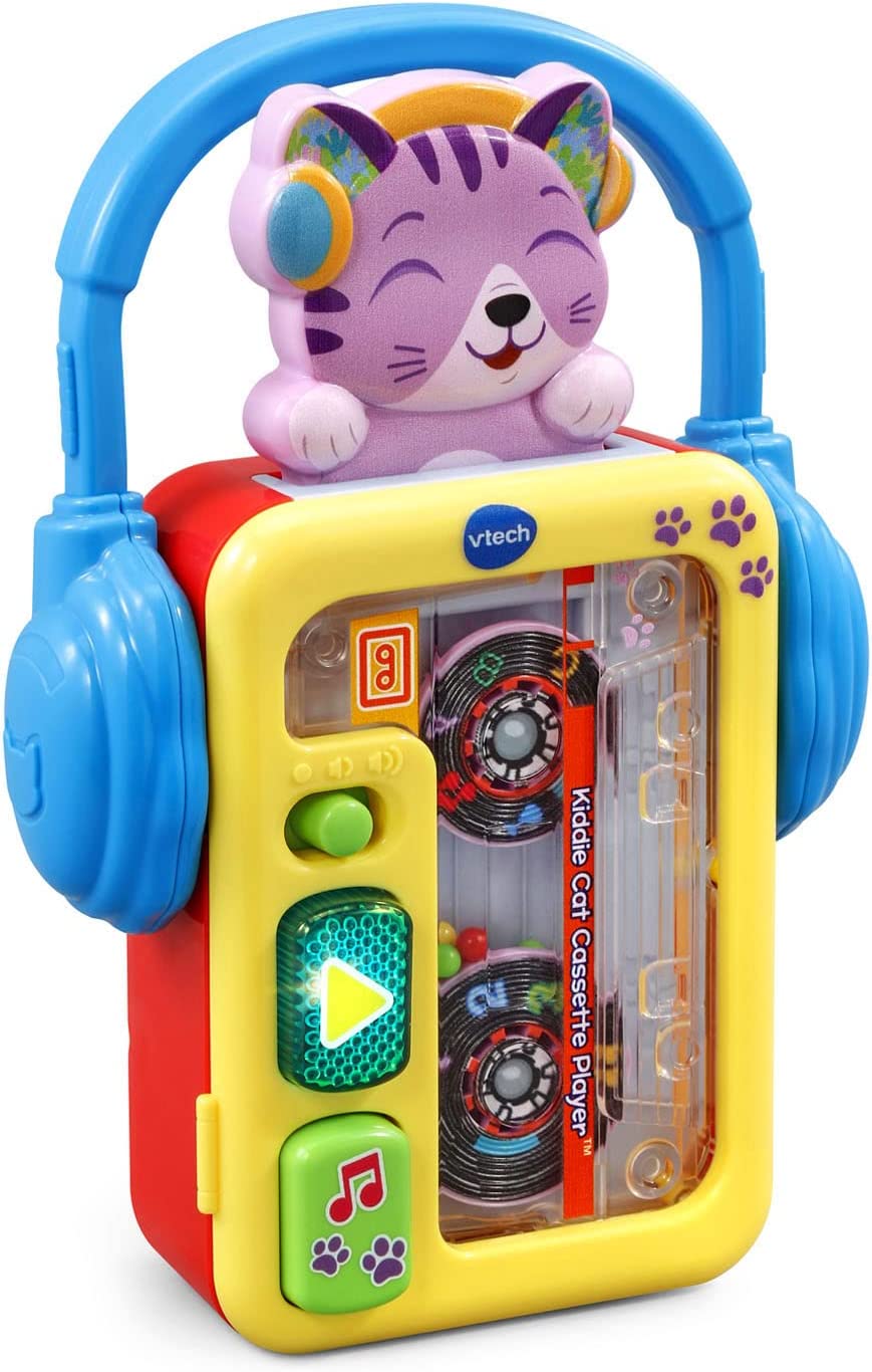 VTech Kiddie Cat Cassette Player - Walmart.com