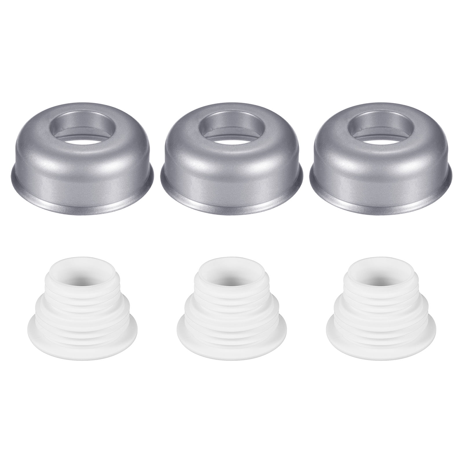 Uxcell Drain Pipe Seal Hose Silicone Plug Sewer Sealing Ring Connector