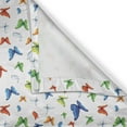 thumbnail image 5 of Ambesonne Colorful Grommet Curtain, Butterflies Animal, 50" x 96", Multicolor, 5 of 6