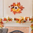 thumbnail image 5 of Yyuenw Fall Artificial Floral Stems with Maple Leaves Berries Pumpkins, Fall Wreaths for Indoor, Autumn Branches Thanksgiving Fall Picks Centerpiece for Vases Arrangements Table Decoration, 5 of 5