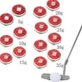 thumbnail image 1 of Odyssey Stroke Lab White O-Works Golf Club Putter Weights Train 1 Pair 5-35g Red, 1 of 5