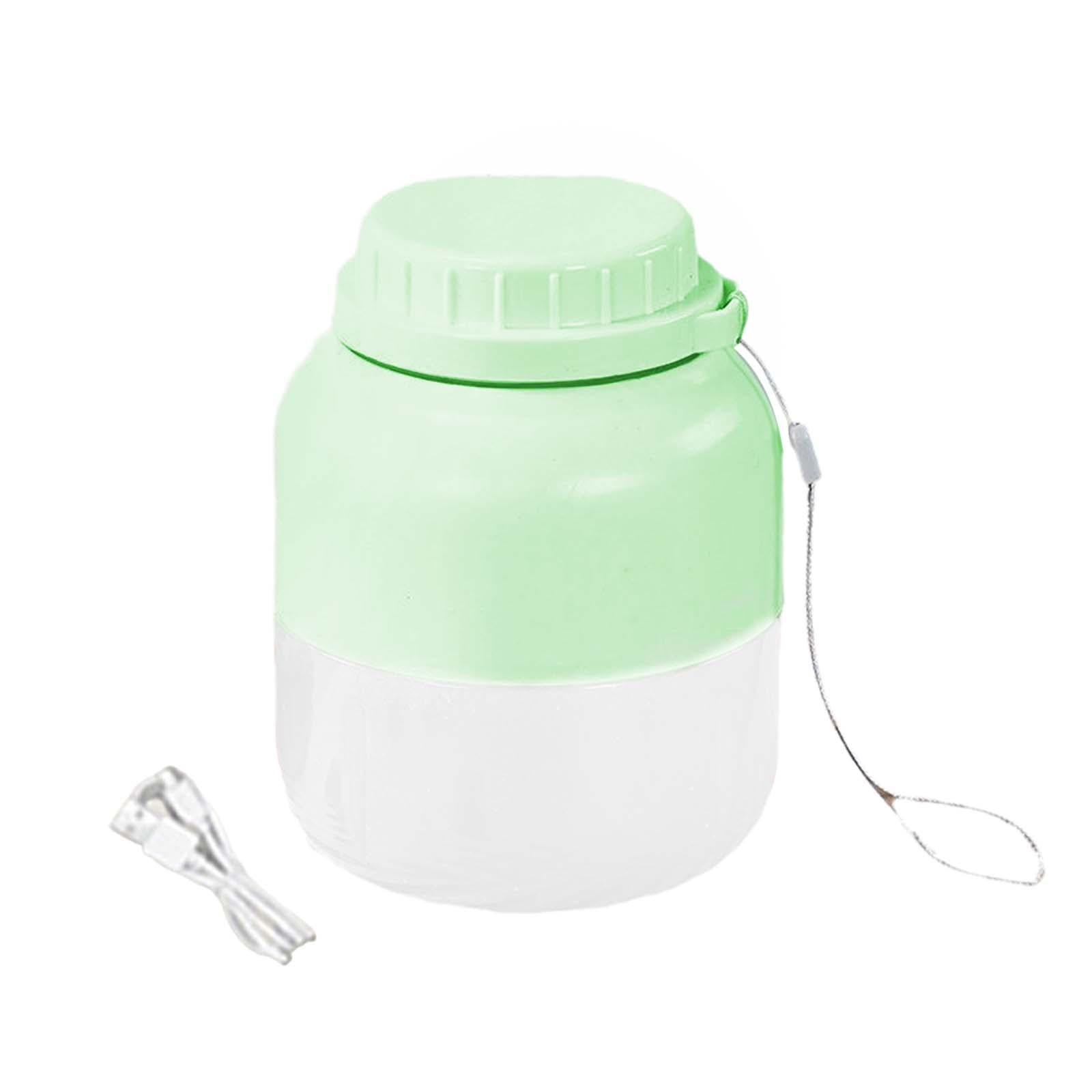 Baoblaze Electric Juicer Cup 800ml Fruit Juicer for Fitness Outdoor Camping Household Green