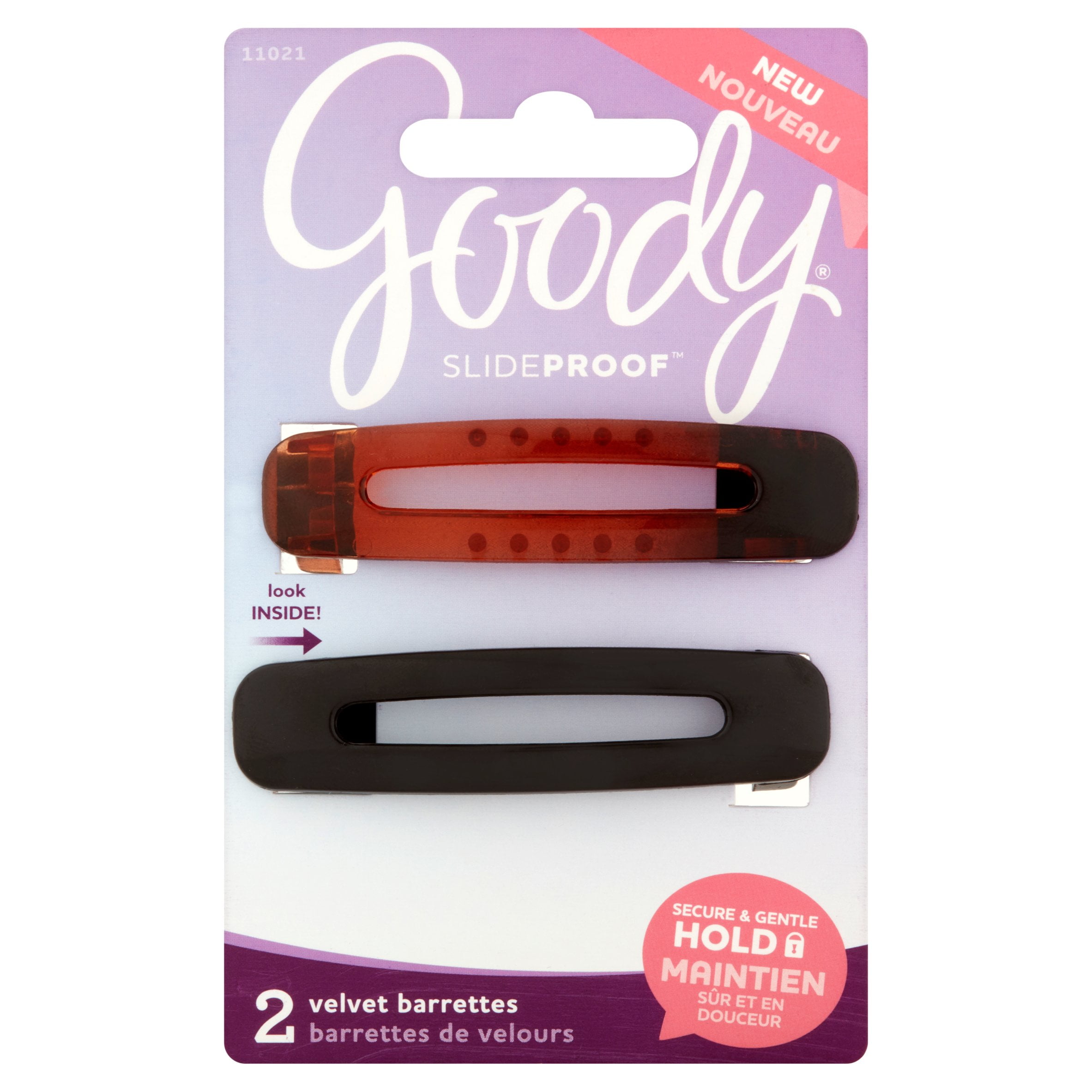 Goody Slide Proof Autoclasp Small, 2 count