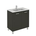 thumbnail image 7 of Ws Bath Collections Logic 80 Logic Vanities 31-1/2" Single Vanity Cabinet Only - Gloss, 7 of 7