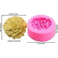 thumbnail image 2 of Namzi Carnation Flower Silicone Mold for Fondant Chocolate Candy Cake Decorating Candle Soap Baking Pastry Polymer Clay, 2 of 2