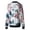 Dark Blue, variant on Women's Vintage Floral Print Zip-Up Jacket, Round Neck Long Sleeve Casual Coat Outerwear, Retro Inspired Lightweight Top for Spring or Fall, Unique Design,Black L
