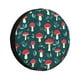 thumbnail image 1 of Fotbe Amanita Mushroom Funda de Llanta de Repuesto con Estampado, Engrosada, Ajuste Universal para Jeep, Remolque, RV, SUV, Camión-15 inch, 1 of 6
