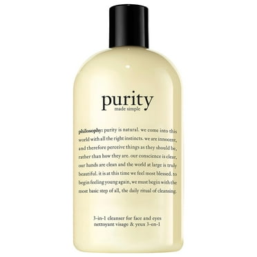 Philosophy Purity Made Simple One Step Facial Cleanser, Face Wash for All Skin Types, 16 Oz