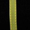 Olive Green Grosgrain Stitch Edge Wired Craft Ribbon 9.5mm x 44 Yards