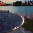 thumbnail image 3 of Luz solar para cubierta, luz LED para caminos, luz para muelles con energía solar, señal impermeable IP68 para exteriores, utilizada para escalones, aceras, escaleras, botes, jardín, pasarelas en el suelo, patio (amarillo, 1 bolsa) BR Rojo Verde, 3 of 5