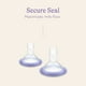 thumbnail image 3 of Bridas para extractor de leche Lansinoh ComfortFit, tamaño 21 mm, 2 unidades, 3 of 7