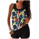 thumbnail image 1 of Traje de Baño de Dos Piezas para Mujeres Traje de Baño Conservador con Correa de Espalda Y Control Del Vientre, Conjuntos Cortos de Playa para Mujeres, 1 of 6