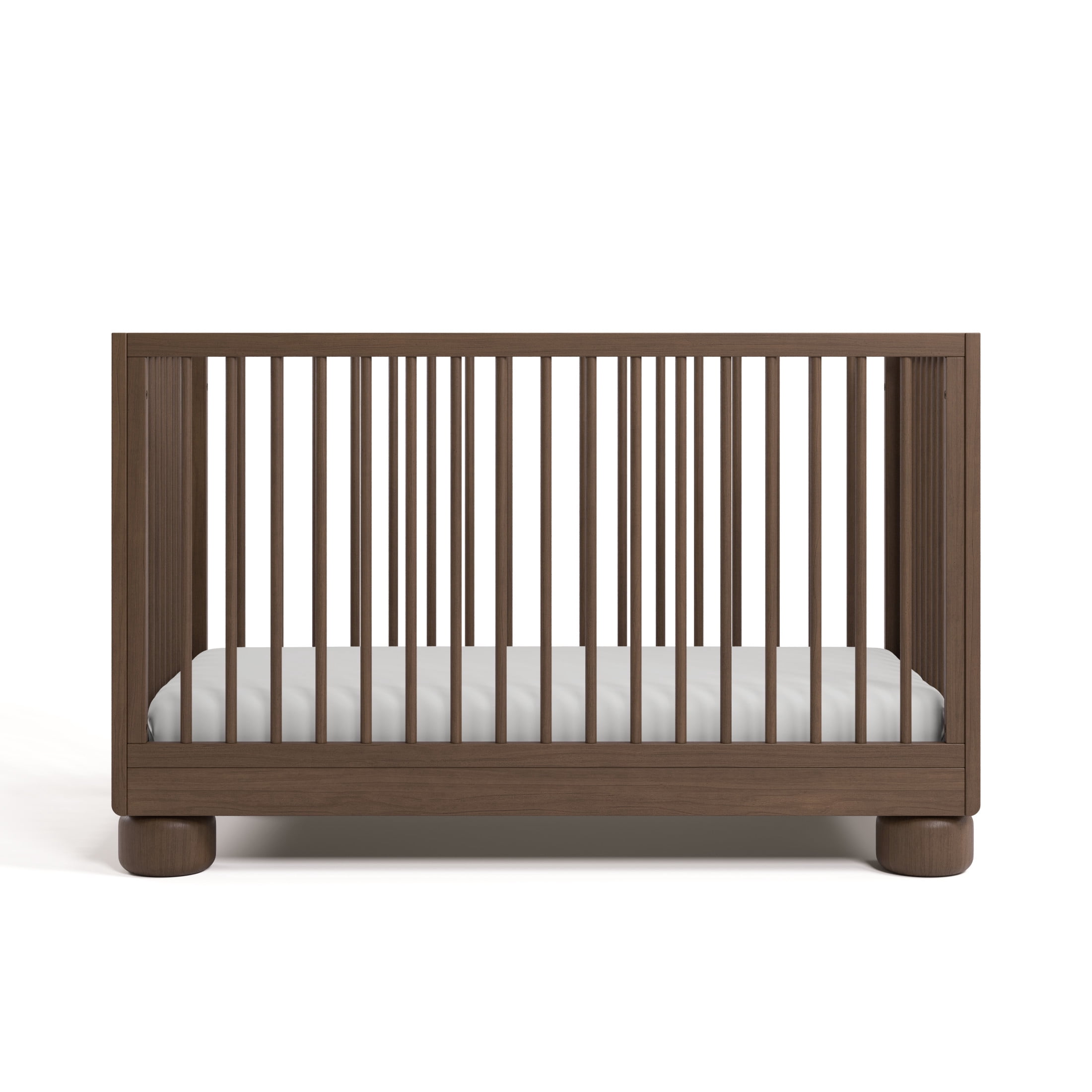 Storkcraft Sorrento 3-in-1 Convertible Crib with Bonus Toddler Guardrail - Hazelnut