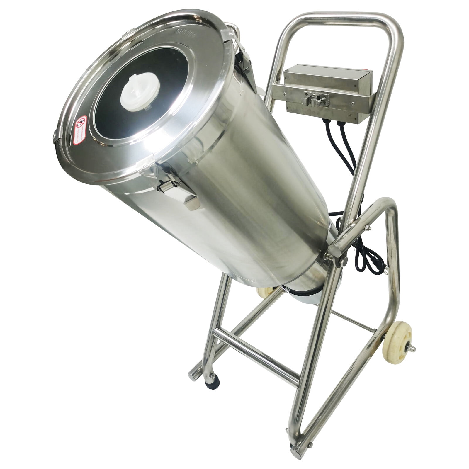 Electric Food Chopper Adjustable Speed Grinder Processor for Fruit Meat Medicine 32L