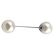 thumbnail image 2 of Pearl Broche Moda Esmalte Pines Estética Joyería Sola Decoraciones de solapa Valentín Día Para Mujer Accesorios Perlas para manualidades Blanco / Corta Advancent AP008831-03, 2 of 7