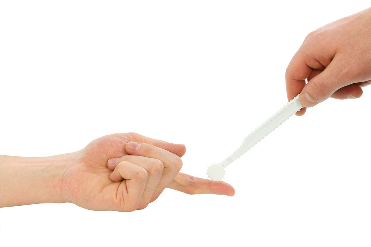 Baseline Cleanwheel sterile disposable neurological pinwheel, 25 each