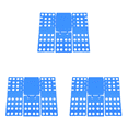 thumbnail image 1 of Soporte Tela Plástico Organizador Plegable Tablero Ropa Herramientas Almacenamiento () Azul, 1 of 2