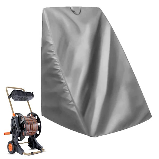 Garden Hose Reel Cover, Waterproof Free Standing Water Hose Reel