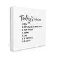 thumbnail image 3 of Stupell Industries Uplifting To Do List Life Happiness Casual Typography Graphic Art Gallery Wrapped Canvas Print Wall Art, Design by Yvonne Coleman Burney, 3 of 7