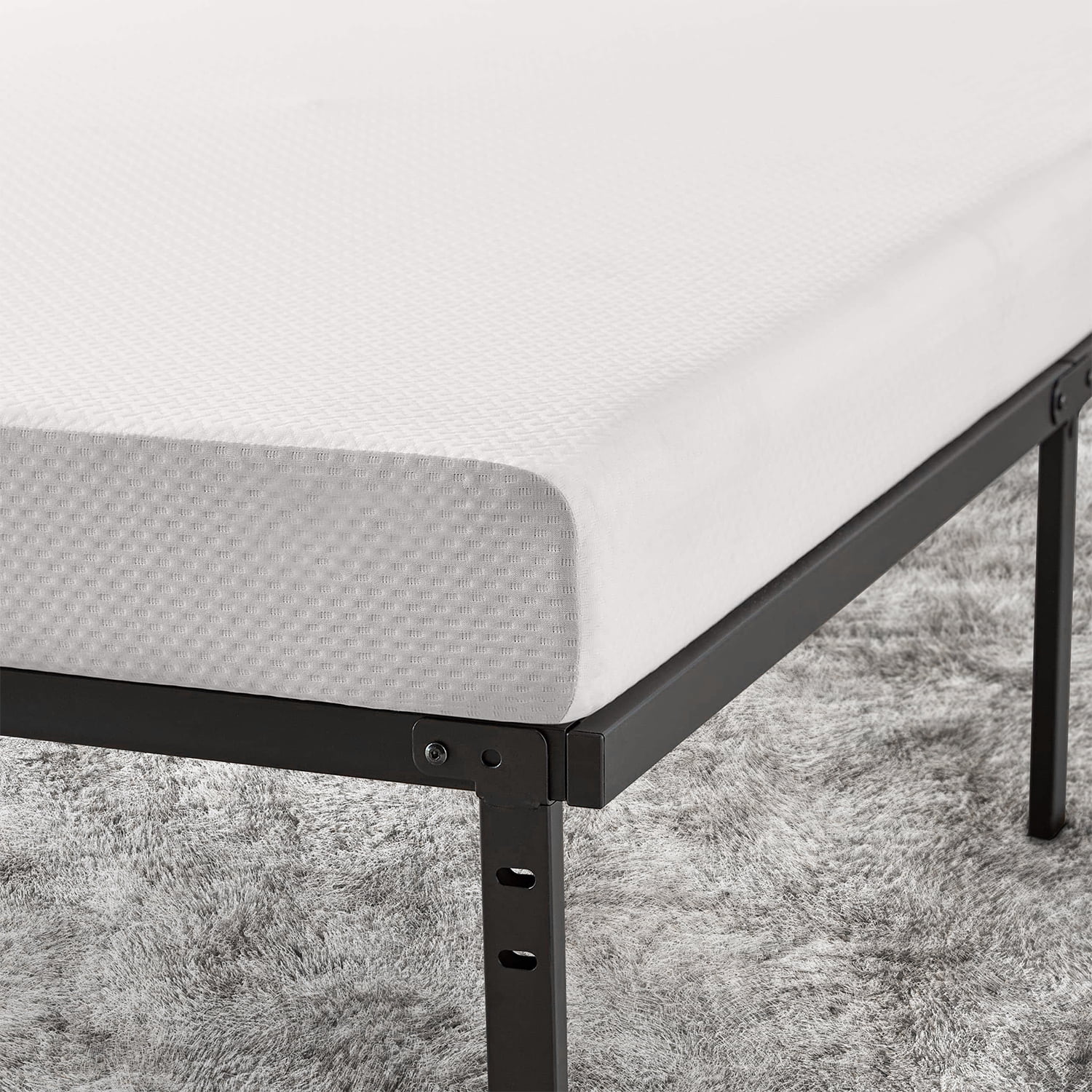 Bastch Memory Foam Mattress, 8 Inch Twin Size Medium Firm Memory Foam Mattress in a Box, Strong Edge Support, Pressure Relief & Motion Isolation