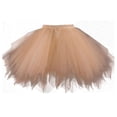 thumbnail image 2 of Tulle Tutu Skirt for Girls Layered Khaki Tutu Elastic Waist Girls Ballet Tutu Skirts Birthday Party Dresses, 2 of 5