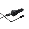 thumbnail image 1 of Samsung QC 2.0 15W Adaptive Fast Car Charger Set & Mirco USB Cable for Galaxy S4 S6 S7 Edge Plus / Note 4 5 Edge, Black, 1 of 1